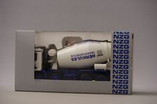 (A926) NZG 450 Mercedes Actros betoniera HERKULES TRASPORTO CALCESTRUZZO IMBALLO ORIGINALE 1:43