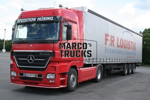 Foto camion mercedes benz - camion, mercedes-benz