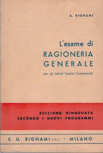 Esame ragioneria generale - di,
