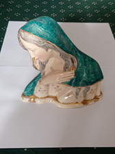 Vintage Ceramica Madonna Madonnina (Stile Lenci Essevi Ronzan Tosin Minghetti)