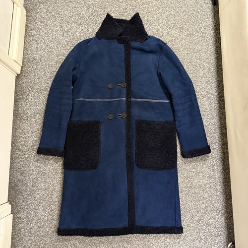 Cappotto lungo zara blu - cappotto,