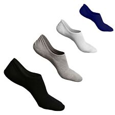 Set Calzini Fantasmini Uomo Traspiranti Con Tallone Rinforzato Misura 40-46