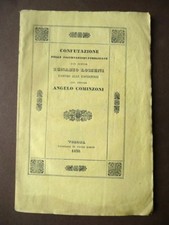 Cominzoni Bachi da Seta  Prevenzione Malattia Calcino Bassi Verona 1838