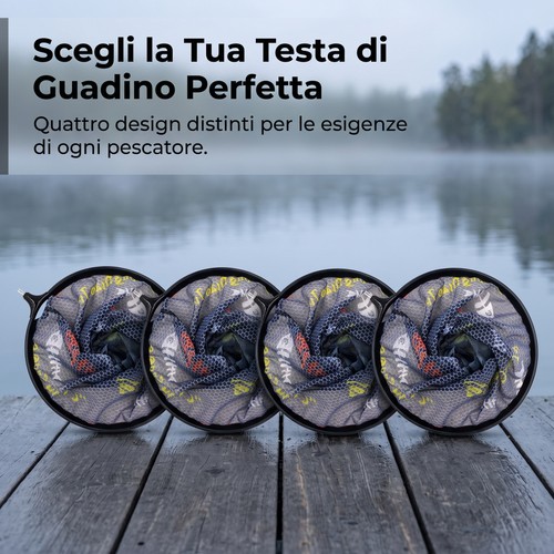 Testa guadino pesca - guadino, pieghevole