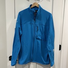 Giacca Pile Black Crows Caldus Pro Blu Uomo XL Giacca Strato Base Zip Up