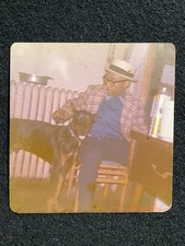 Foto istantanea antica uomo