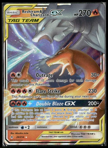 Reshiram charizard gx ultra - &,