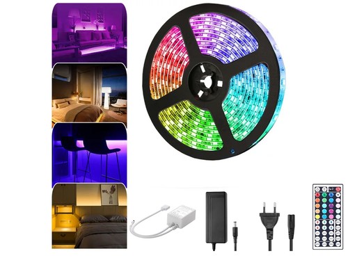 Striscia led rgb 5050 - striscia,