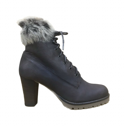 Stivalletti nabuk donna - nabuk,