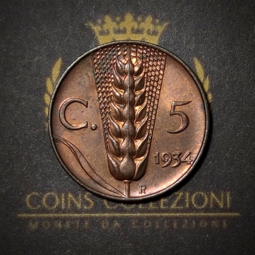 Centesimi spiga 1934 - centesimi,
