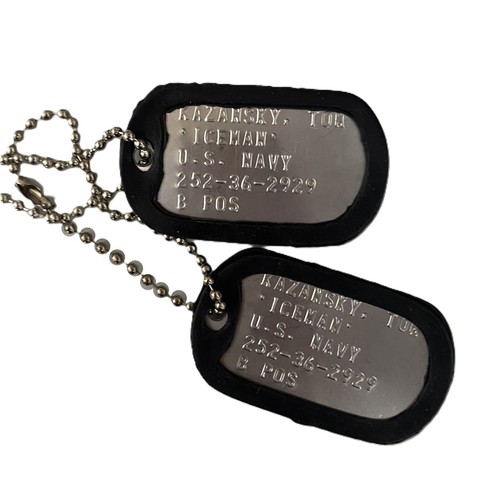 Dogtag piastrine militari inox - dogtag,