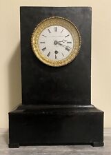 Antico orologio a pendolo da camino Napoleone III circa 1850 