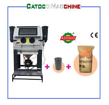SABBIATRICE PROFESSIONALE CON ASPIRAZIONE CICLONE CABINA SABBIATURA + ACCESSORI