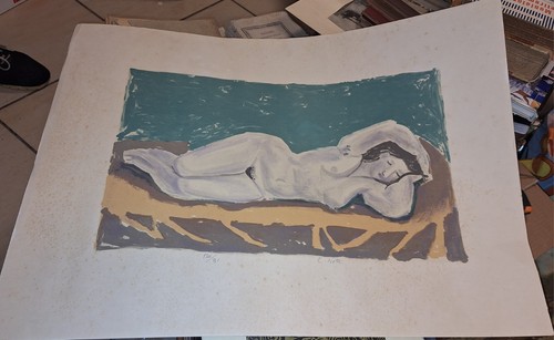 Emilio notte litografia - notte,