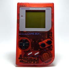 CONSOLE NINTENDO GAME BOY CLASSIC GB DMG 🔴 RED ROSSO 🔴 RESTAURAZIONE COMPLETA