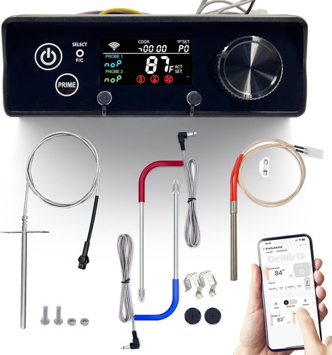 Regolatore griglia pellet - , wifi