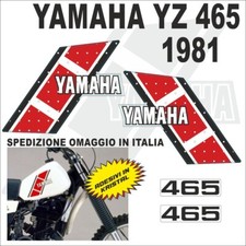 Adesivi in kristal per YAMAHA YZ 465 1981