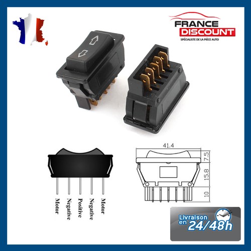 Bouton lève vitre - lève,