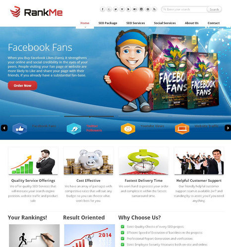 Seo social marketing - social, services