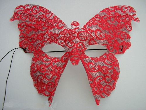 Maschere farfalla pizzo - farfalla,