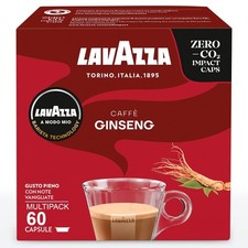 Lavazza A Modo Mio Caffè al Ginseng - 60 Capsule originali Lavazza