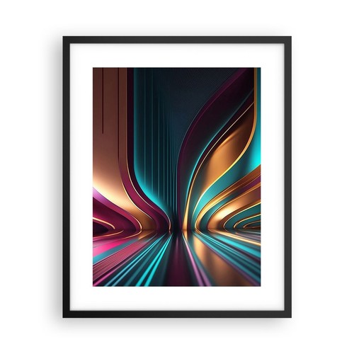 Poster 40x50cm linee onde - linee,