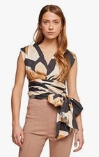 Top avvolgente Motivi Chic con