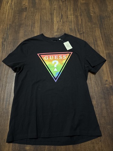 Nwt guess atlas pride logo - pride, ss