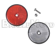 CATADIOTTRO / CATARIFRANGENTE ROTONDO + PERNO CARRELLO BARCA - MOTO - TRATTORE
