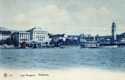Postcard italy lago - postcard,