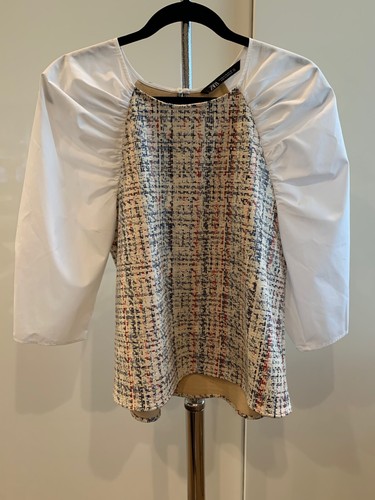 Zara blusa donna top bianco - zara,