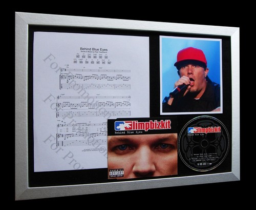Limp bizkit behind - bizkit, blue
