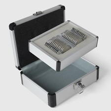 Set di lenti di prova da 22 pezzi, custodia per lenti per occhiali,