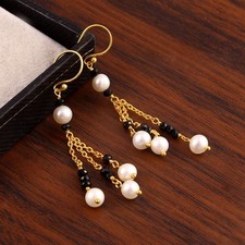 Orecchino Pendente 14K Oro Con
