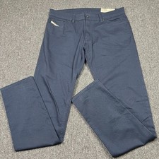 Jeans Diesel Uomo W33 L33 Blu