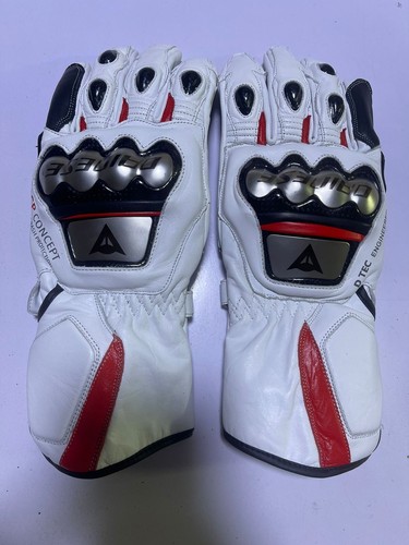 Guanti pelle moto corsa - guanti,