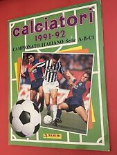 Album Figurine Calciatori Panini 1991-92 1992 completo senza scritte molto bello