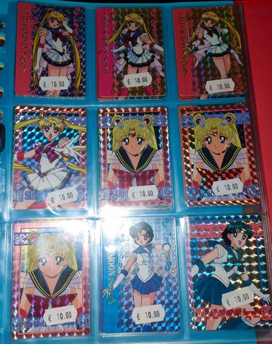 Lotto sailor moon carddass - lotto,