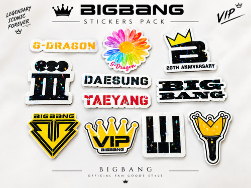 Bigbang stickers pack 11 - pack,