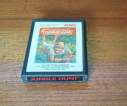 Jungle hunt atari 2600 - jungle,