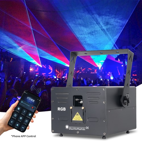 Luce laser animazione - dmx, 10w