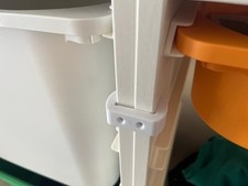 Connettore/clip di sicurezza per scaffale Ikea Trofast