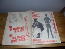 LOTTA COMUNISTA - ANNI '70 - CIRCOLO OPERAIO MADONNA DI CAMPAGNA - TORINO