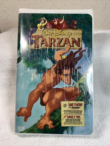 Walt disney tarzan movie vhs - movie,
