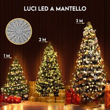 LUCI DI NATALE A CASCATA