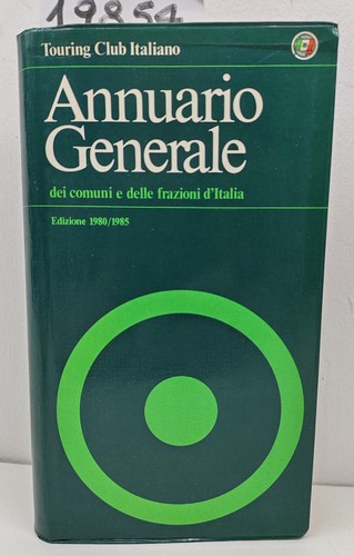 Touring club italiano annuario - club,