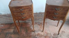Antica Coppia Di Comodini