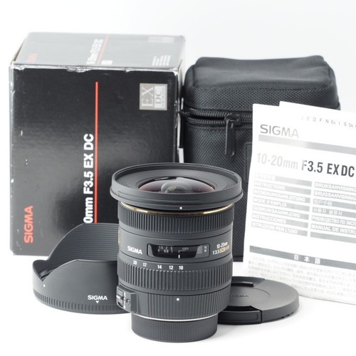 Sigma 20mm ex - 10-20mm, f/3.5