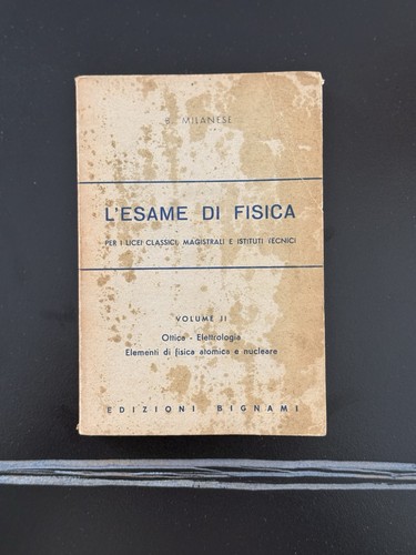 Esame fisica volume - l’esame, di