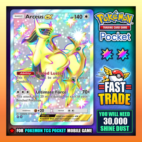 Pokemon tcg pocket arceus - pocket,
